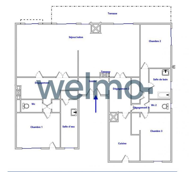 Appartement - 135 m² - 4 pièces