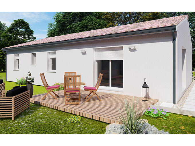 Maison - 99 m² - 5 pièces