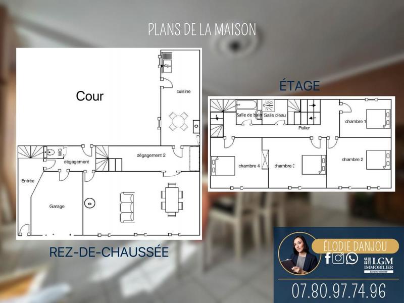 Maison - 170 m² - 5 pièces