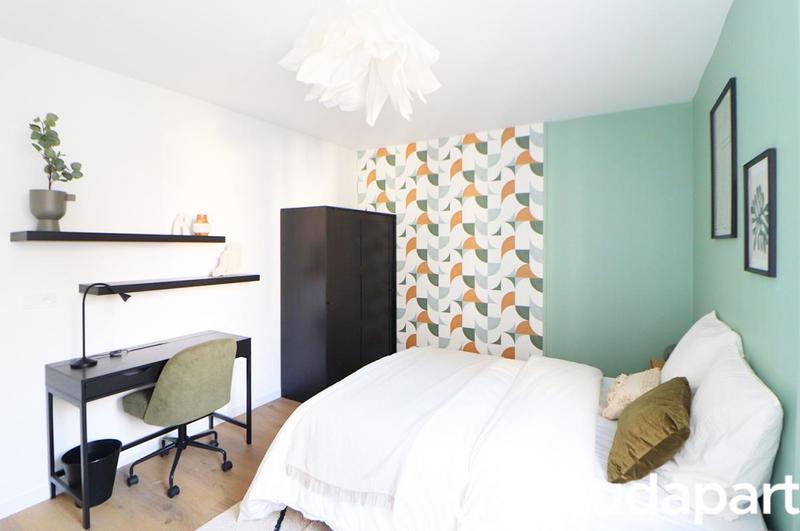 Chambre - 10 m² - 1 pièce