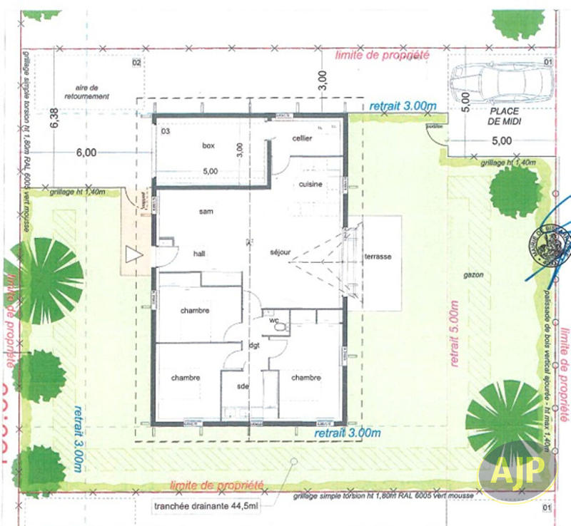 Maison - 95 m² - 4 pièces