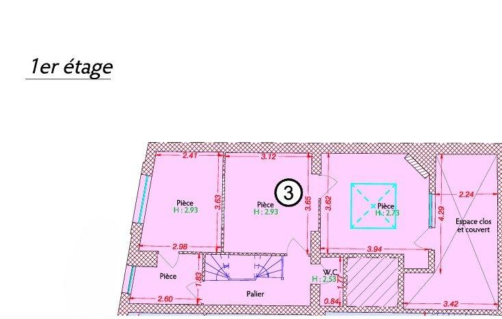 Appartement - 140 m² - 7 pièces