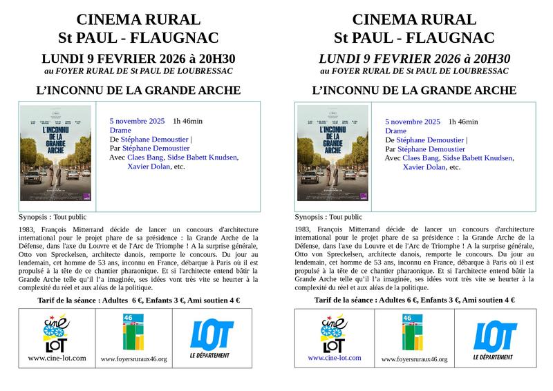 Ciné-Lot : l'inconnu de la Grande Arche