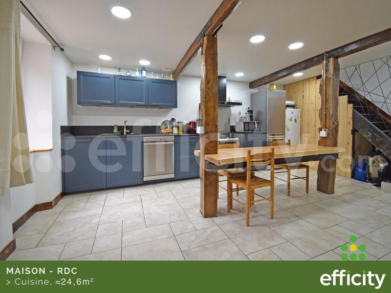 Maison de village - 125 m² - 5 pièces