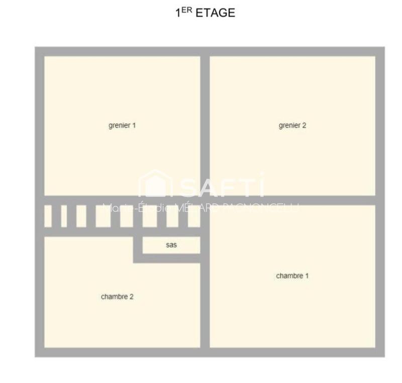 Maison - 76 m² - 6 pièces