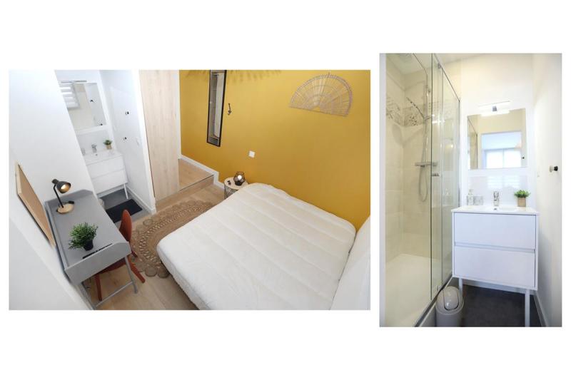 Chambre - 74 m² - 1 pièce