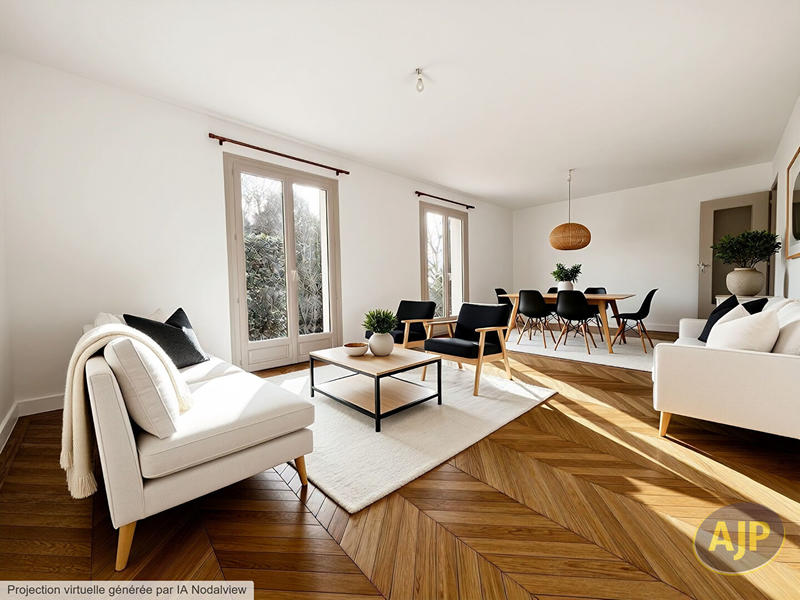 Maison - 91 m² - 4 pièces