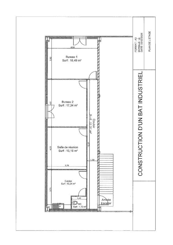 Bureau - 430 m² - 7 pièces