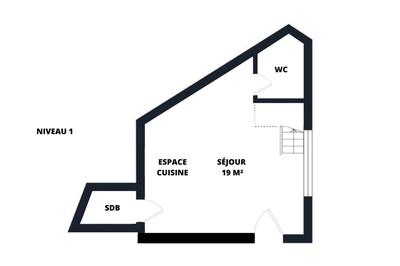 Appartement - 40 m² - 2 pièces