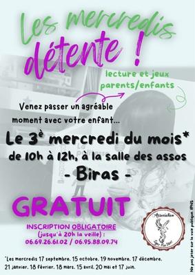 Les Mercredis Détente !