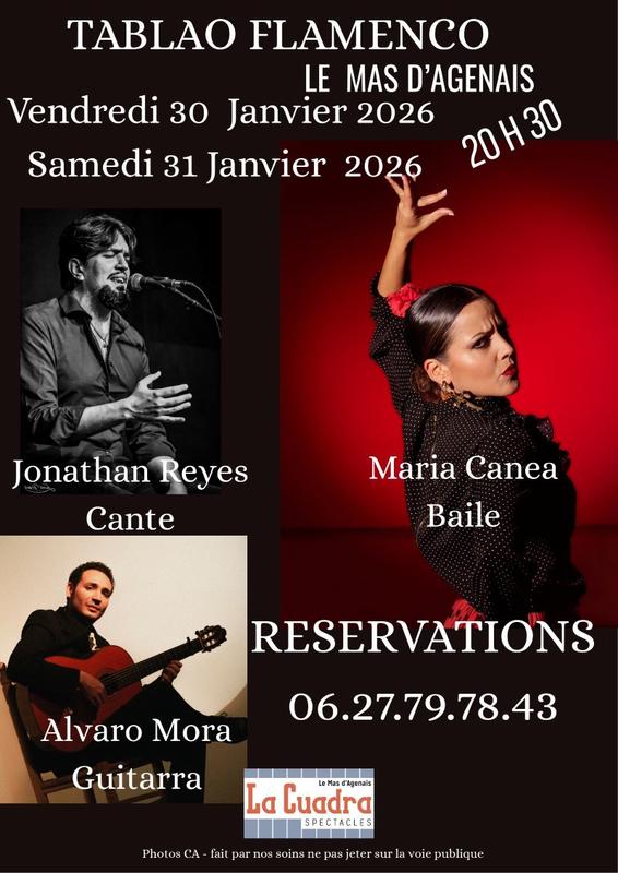 Tablao Flamenco au Mas d'Agenais