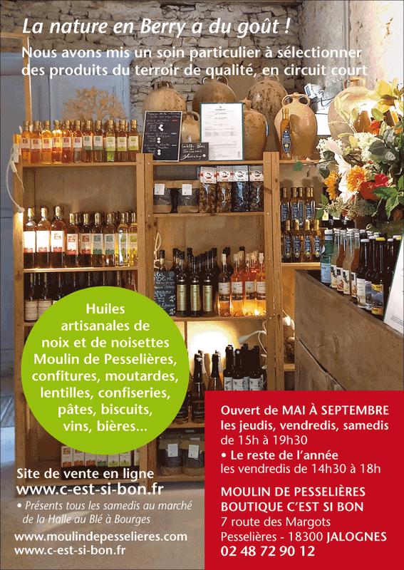 Moulin de Pesselières-Boutique c'est si bon