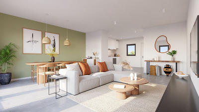 Appartement - 55 m² - 3 pièces