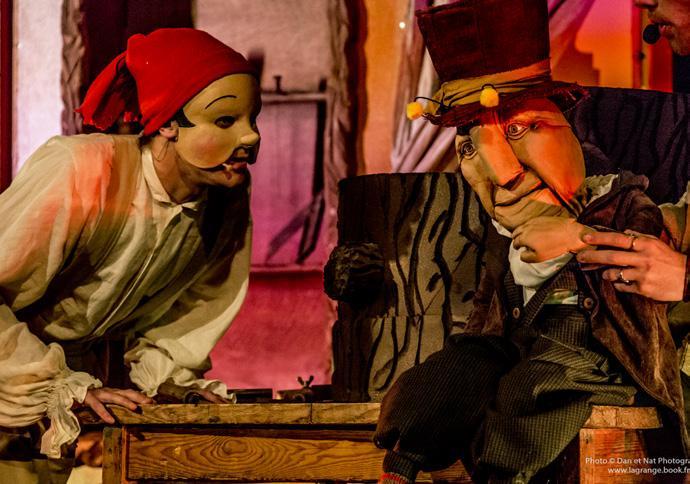 Spectacle théâtre &quot;Pinocchio, l'incroyable voyage&quot; - Cie l'Eléphant dans la Boa