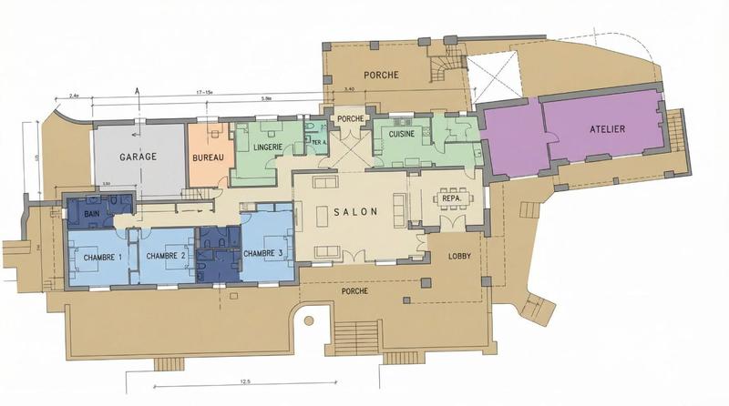 Villa - 446 m² - 9 pièces