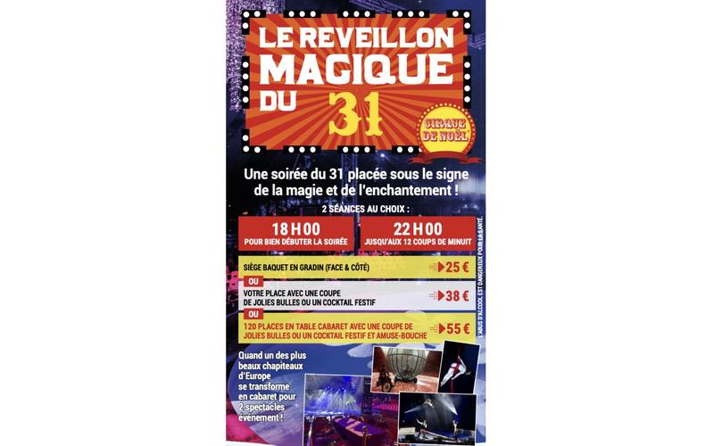 Réveillon magique du 31