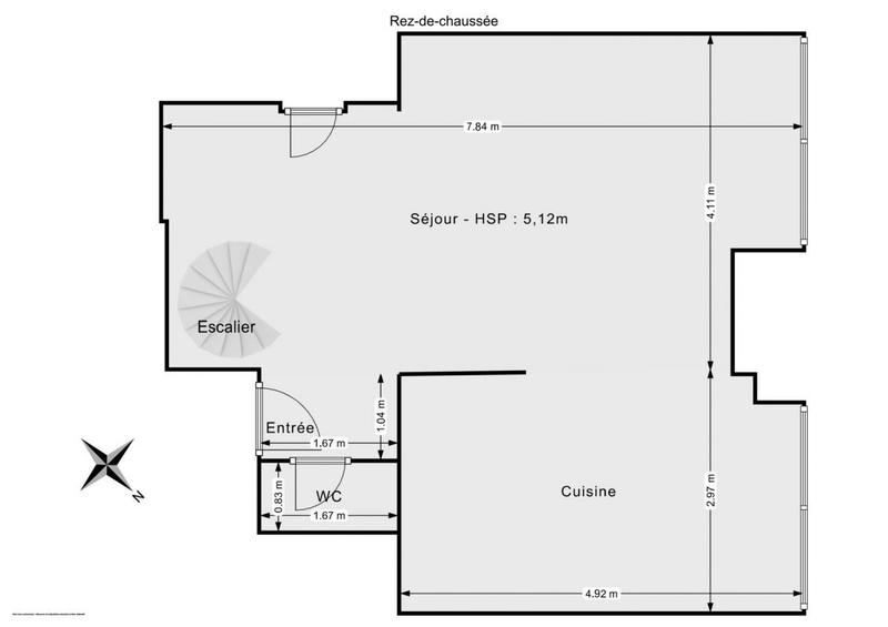 Appartement - 80 m² - 3 pièces