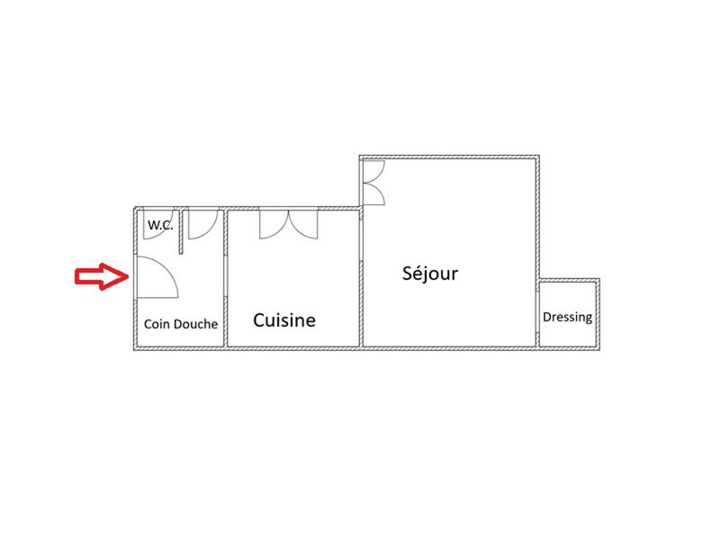 Appartement - 30 m² - 2 pièces