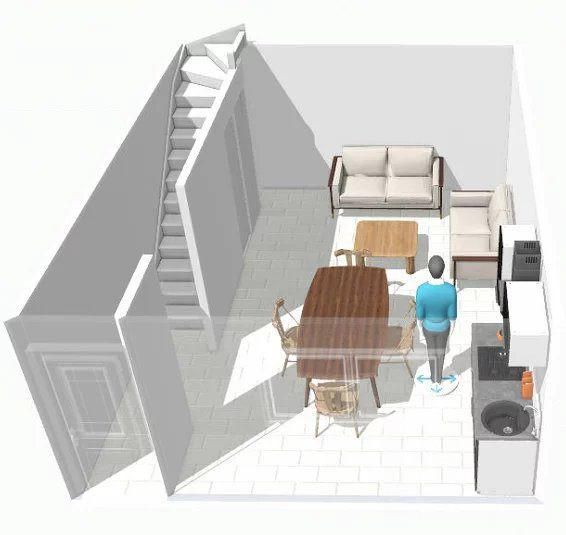 Appartement - 57 m² - 3 pièces