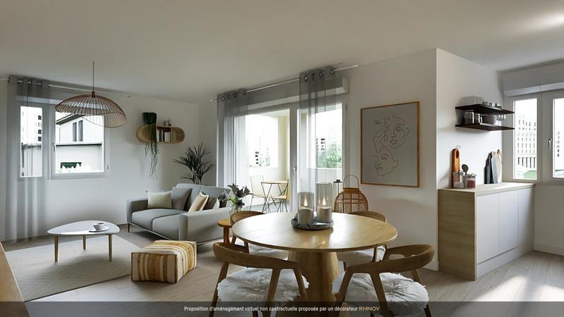 Appartement - 74 m² - 3 pièces