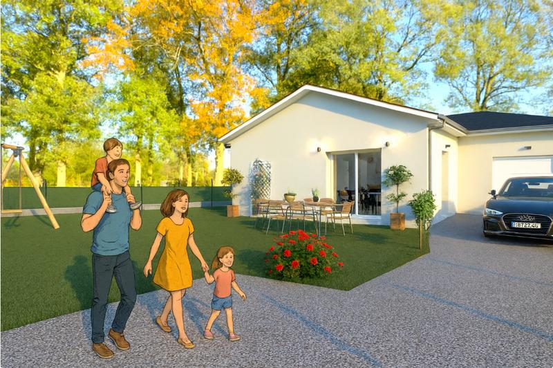 Maison - 85 m² - 4 pièces