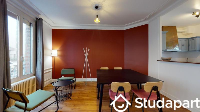 Chambre - 14 m² - 1 pièce