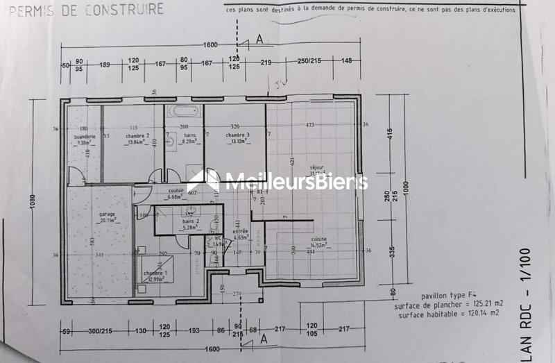 Maison - 120 m² - 4 pièces