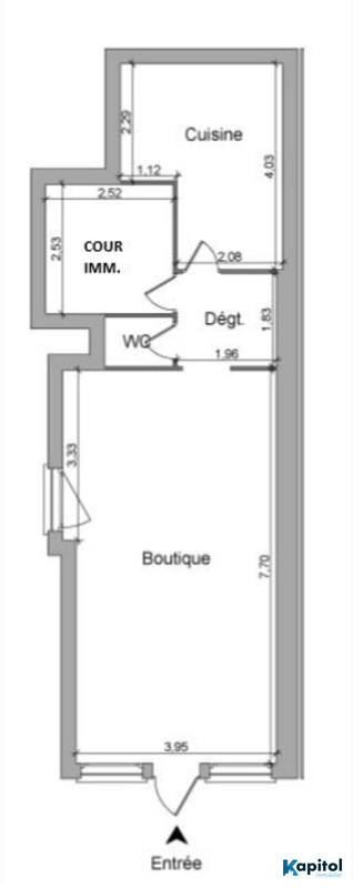 Fonds de commerce - Hôtellerie / Restauration - 47 m²