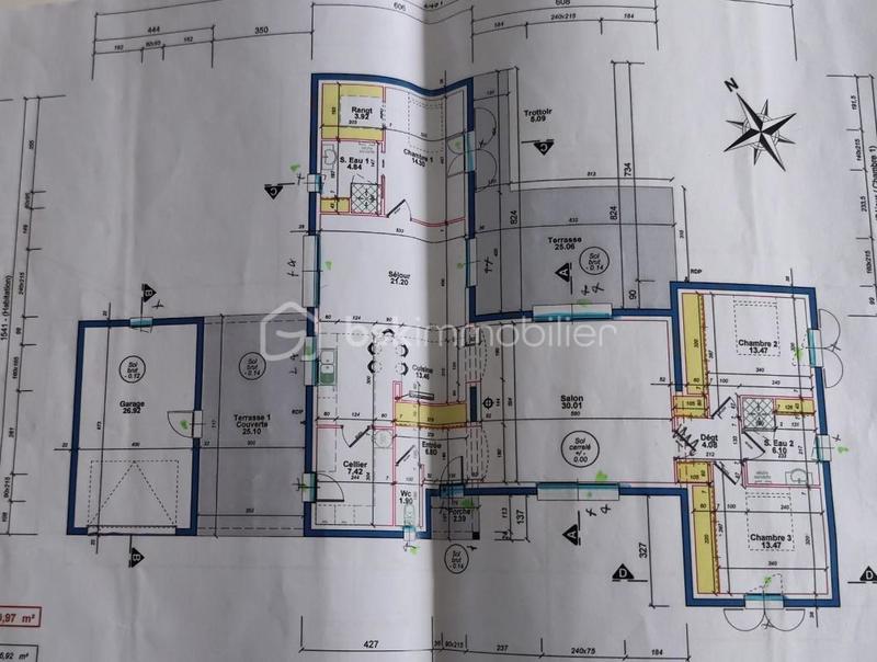 Maison traditionnelle - 141 m² - 4 pièces