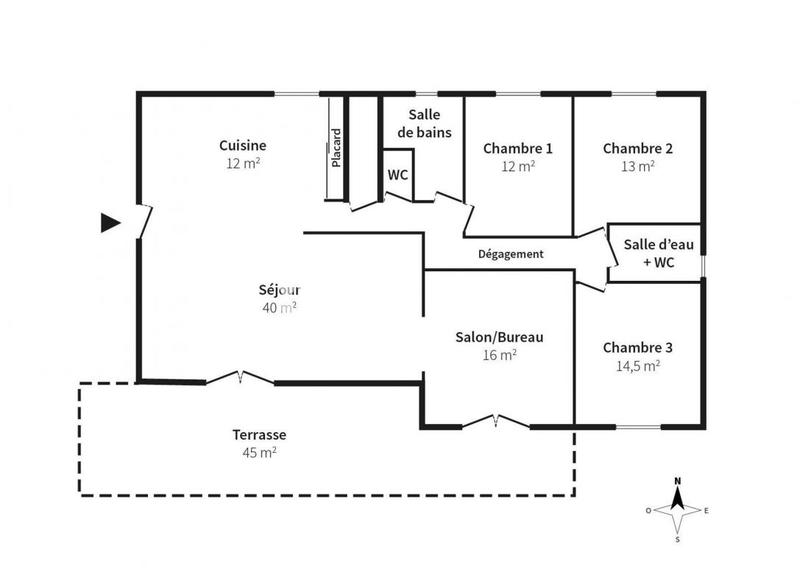 Maison - 125 m² - 5 pièces