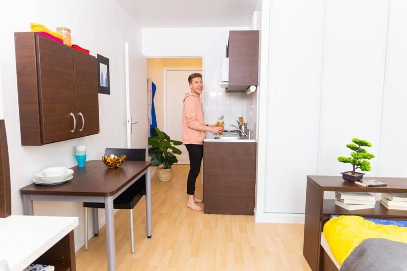 Studio - 17 m² - 1 pièce