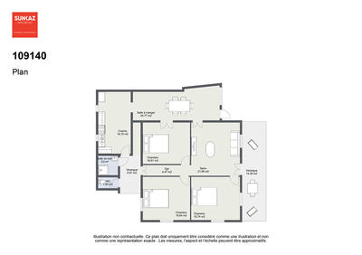 Maison - 122 m² - 4 pièces