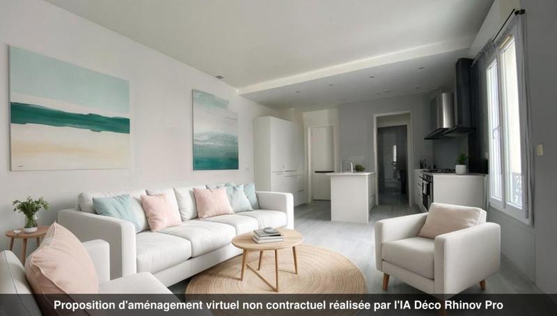 Appartement - 44 m² - 2 pièces