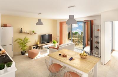 Appartement - 50 m² - 2 pièces