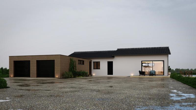 Maison - 90 m² - 5 pièces