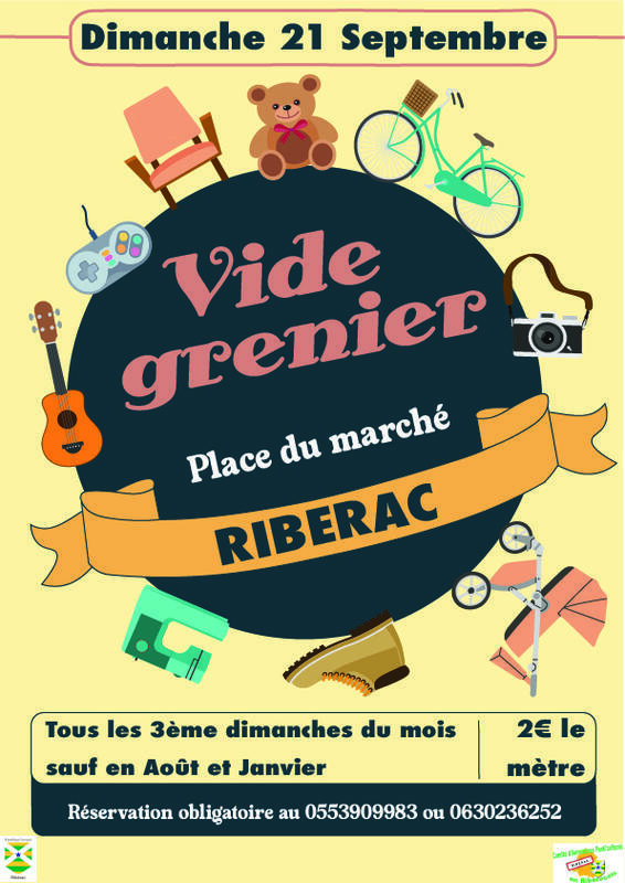 Vide grenier du cafcr