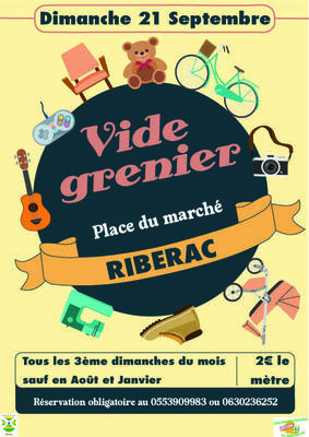 Vide grenier du cafcr