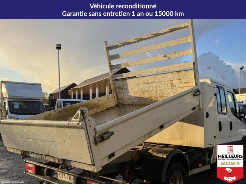 Iveco Daily 35c14 Benne Coffre Double Cabine Rj 6 places