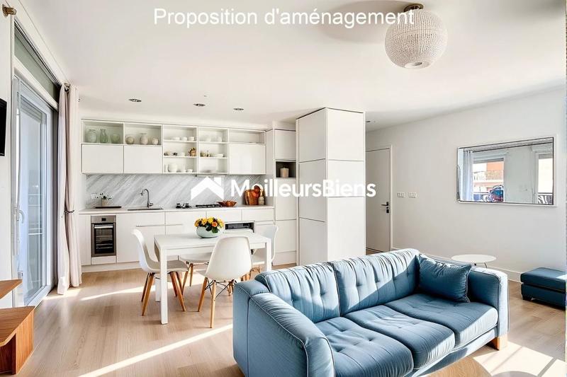 Appartement - 61 m² - 3 pièces