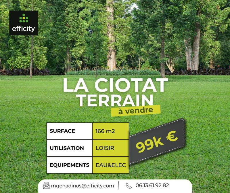Terrain - 166 m²