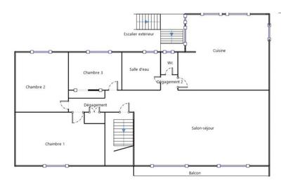 Maison - 200 m² - 7 pièces