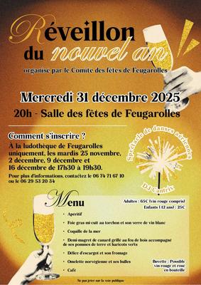Réveillon à Feugarolles