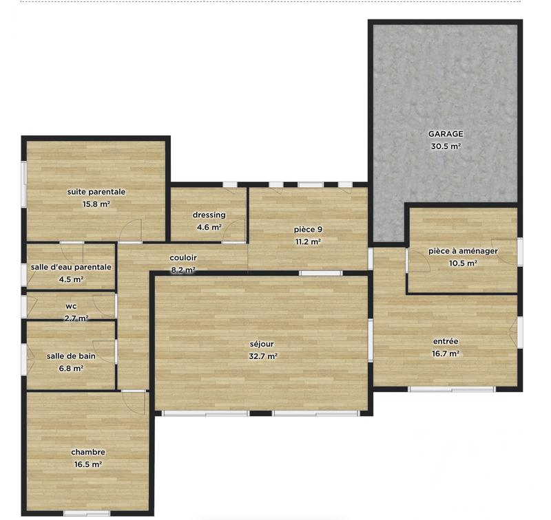 Maison - 130 m² - 5 pièces