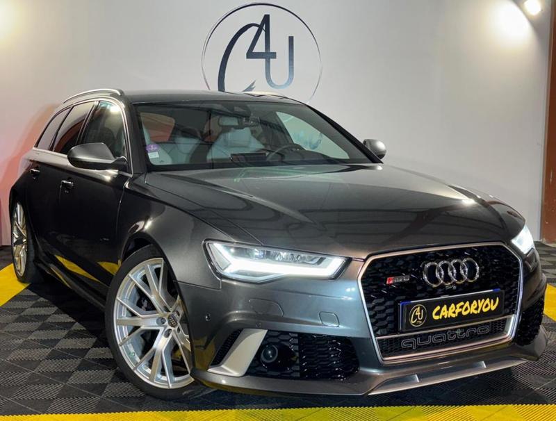 Audi Rs6 Avant IV (C7) 4.0 V8 Tfsi 560ch Quattro Tiptronic Son Bose | Vision nocturne I Caméra 360°