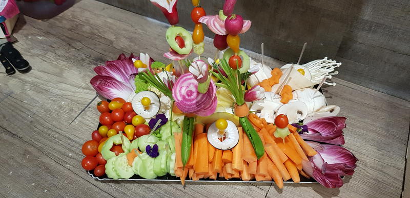 Epicerie ratatouille et coquillages