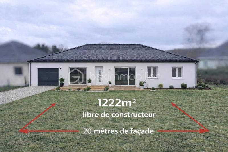 Terrain - 1 222 m²