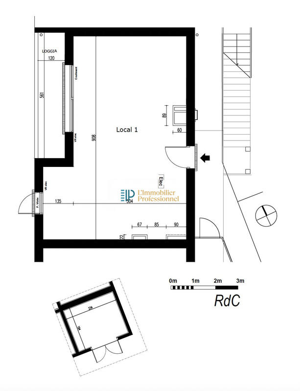 Local commercial - 69 m² - 1 pièce