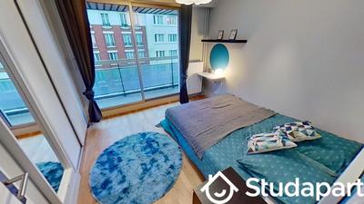 Chambre - 10 m² - 1 pièce