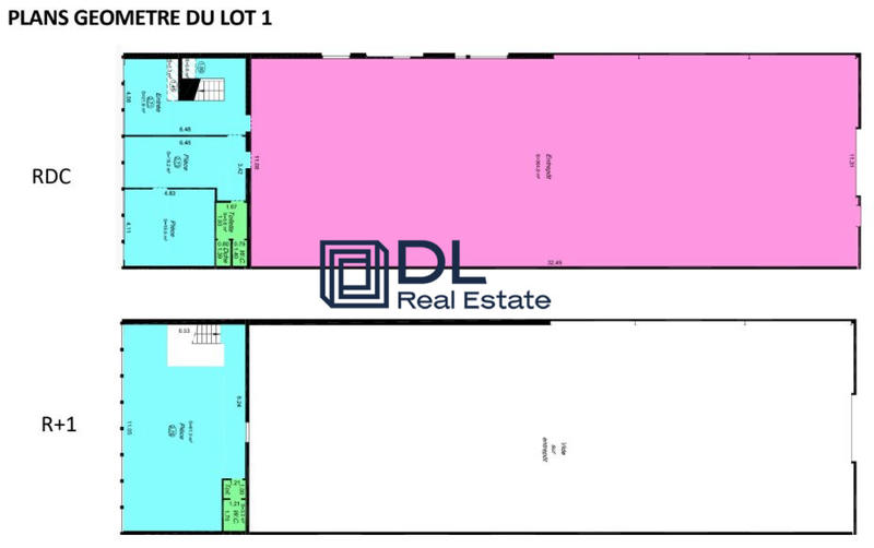 Entrepôt - 496 m²