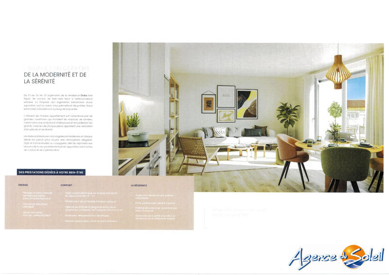 Appartement - 62 m² - 3 pièces